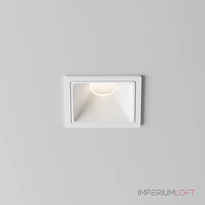 Встраиваемый светильник Maytoni Alfa LED DL043-01-10W4K-SQ-W-1 Встраиваемый светильник Maytoni Alfa LED DL043-01-10W4K-SQ-W-1
