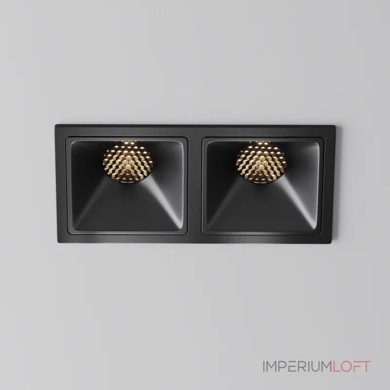 Встраиваемый светильник Maytoni Downlight DL043-02-10W3K-SQ-B-1 Встраиваемый светильник Maytoni Downlight DL043-02-10W3K-SQ-B-1