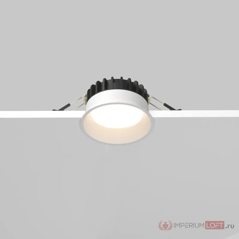 Встраиваемый светильник Maytoni Downlight DL055-8W3-4-6K-W от ImperiumLoft