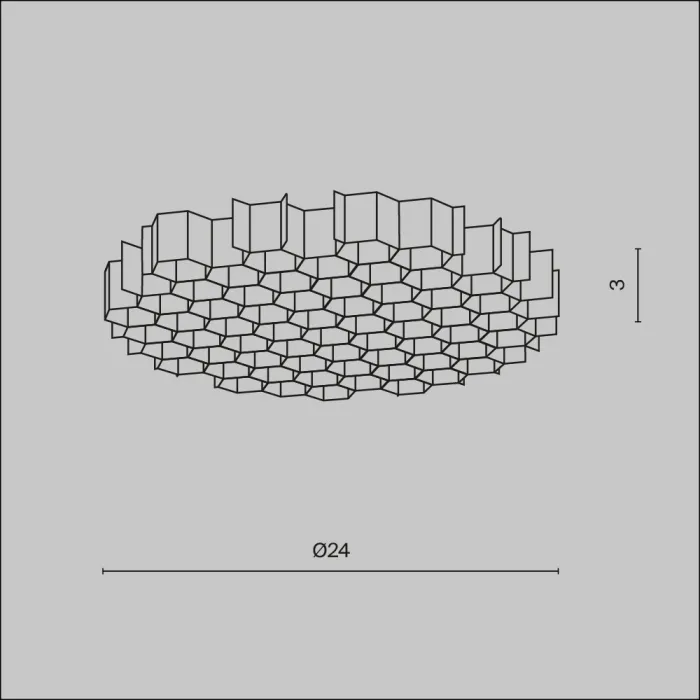 Светофильтр HoneyComb ⌀24мм от ImperiumLoft