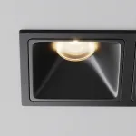 Встраиваемый светильник Maytoni Downlight DL043-02-10W3K-SQ-B-1 от ImperiumLoft