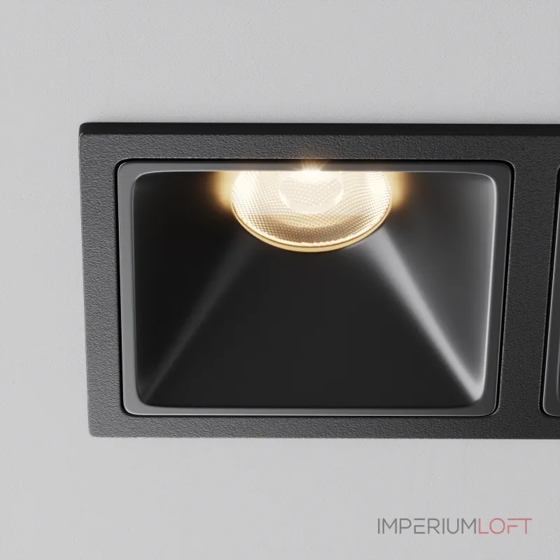 Встраиваемый светильник Maytoni Downlight DL043-02-10W3K-SQ-B-1 Встраиваемый светильник Maytoni Downlight DL043-02-10W3K-SQ-B-1
