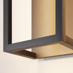 Уличный настенный светильник Maytoni Frame O527WL-L12B3K