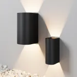 Уличный настенный светильник Maytoni Drape O526WL-L20B3K