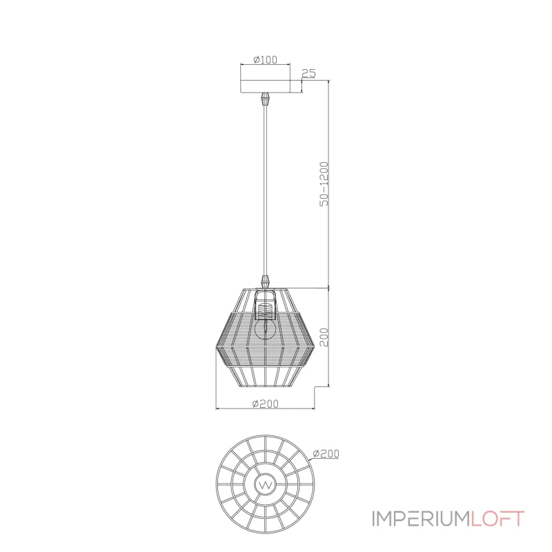 Подвесной светильник Freya Форма / Shape FR5335PL-01B1 Подвесной светильник Freya Форма / Shape FR5335PL-01B1