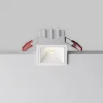 Встраиваемый светильник Maytoni Alfa LED DL043-01-10W4K-SQ-W-1
