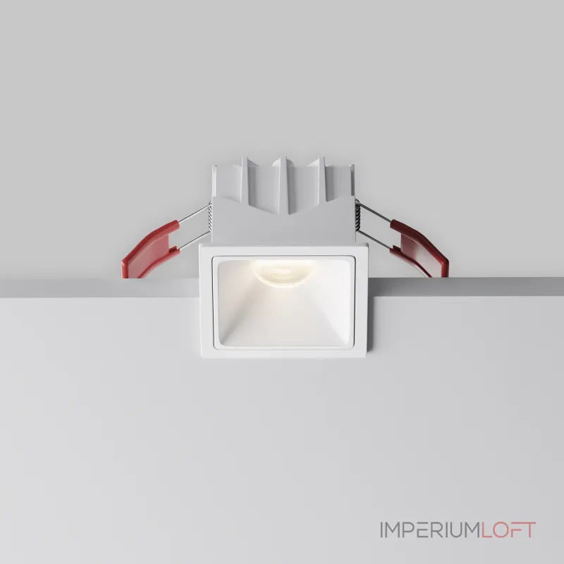 Встраиваемый светильник Maytoni Alfa LED DL043-01-10W4K-SQ-W-1 Встраиваемый светильник Maytoni Alfa LED DL043-01-10W4K-SQ-W-1