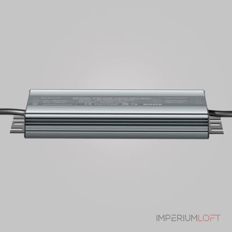 Источник напряжения Voltega Эксилайт / Exilight PSI008-100W-48V-IP67 Источник напряжения Voltega Эксилайт / Exilight PSI008-100W-48V-IP67