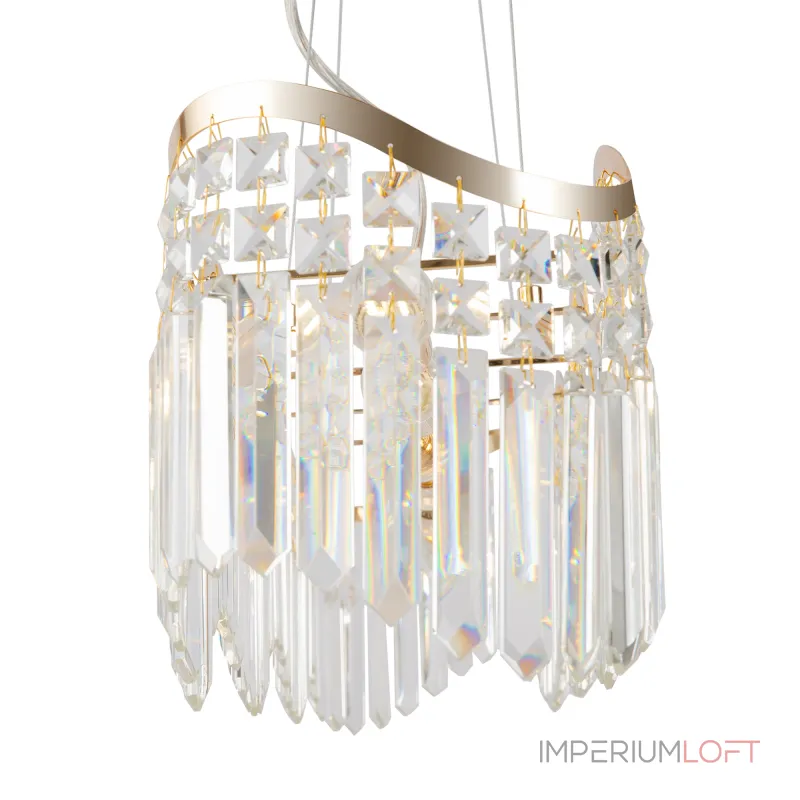 Подвесная люстра Maytoni Diamant Crystal DIA201PL-06G1