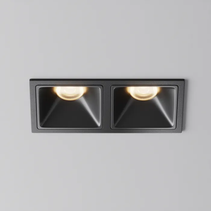 Встраиваемый светильник Maytoni Downlight DL043-02-10W3K-SQ-B-1 от ImperiumLoft