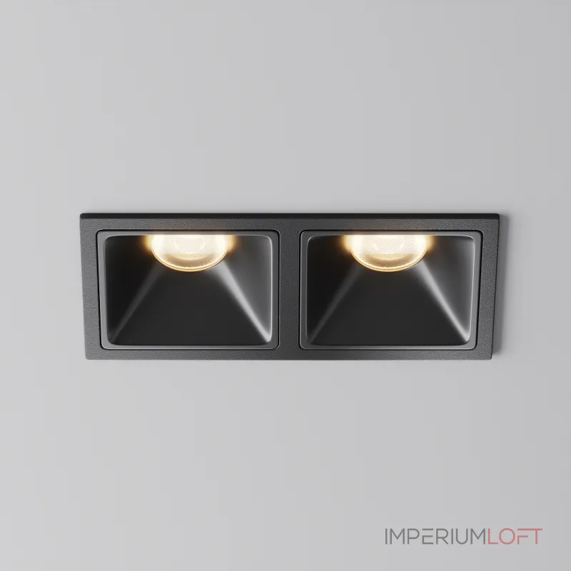 Встраиваемый светильник Maytoni Downlight DL043-02-10W3K-SQ-B-1 Встраиваемый светильник Maytoni Downlight DL043-02-10W3K-SQ-B-1