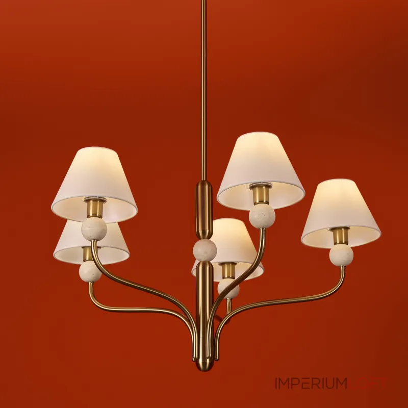 Люстра на штанге Freya Classic Aurelia FR2058PL-05BS Люстра на штанге Freya Classic Aurelia FR2058PL-05BS