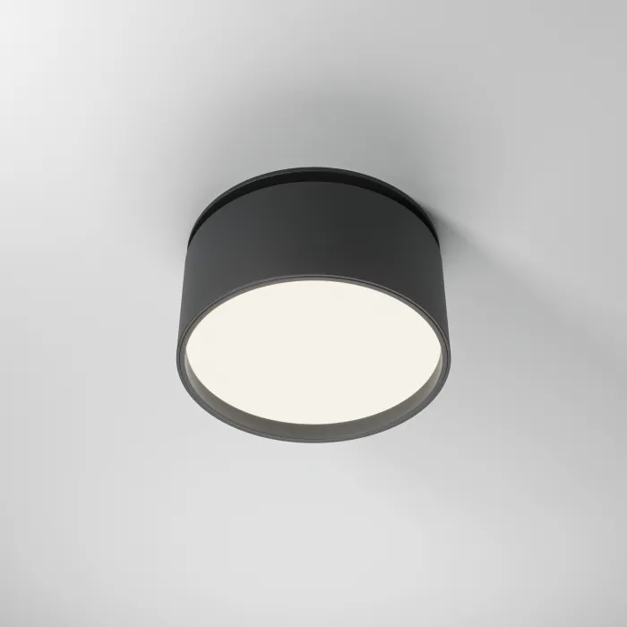 Встраиваемый светильник Maytoni Downlight DL024-12W4K-B от ImperiumLoft
