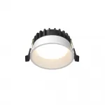 Встраиваемый светильник Maytoni Downlight DL055-8W3-4-6K-W от ImperiumLoft