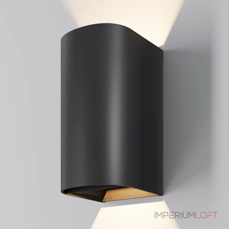 Уличный настенный светильник Maytoni Drape O526WL-L20B3K