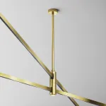 Крепление потолочное Medium двойное 300мм Flarity латунь Maytoni FLARITY TRA158C-D1-BS от ImperiumLoft