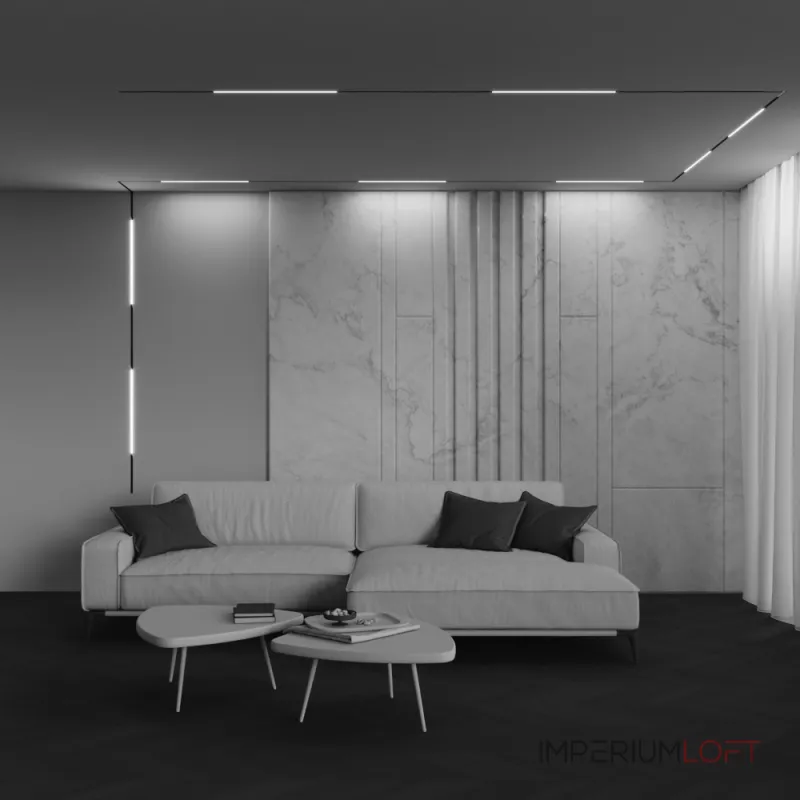 Трековый светильник Maytoni Basis TR240-2-12W4K-B