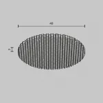 Светофильтр HoneyComb ?49мм для Focus Led 12Вт Maytoni TRINITY HoneyComb-D47