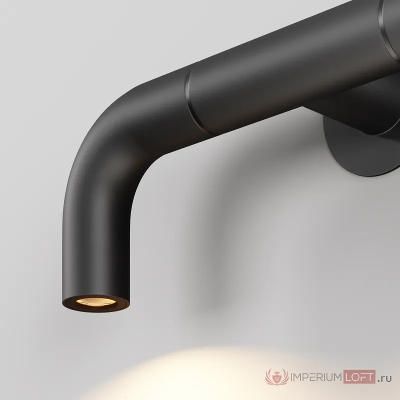 Настенный светильник (бра) Maytoni Sleek O477WL-L4GF3K от ImperiumLoft