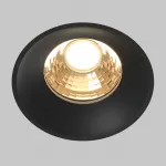 Встраиваемый светильник Maytoni Round DL058-12W2.7K-TRS-B