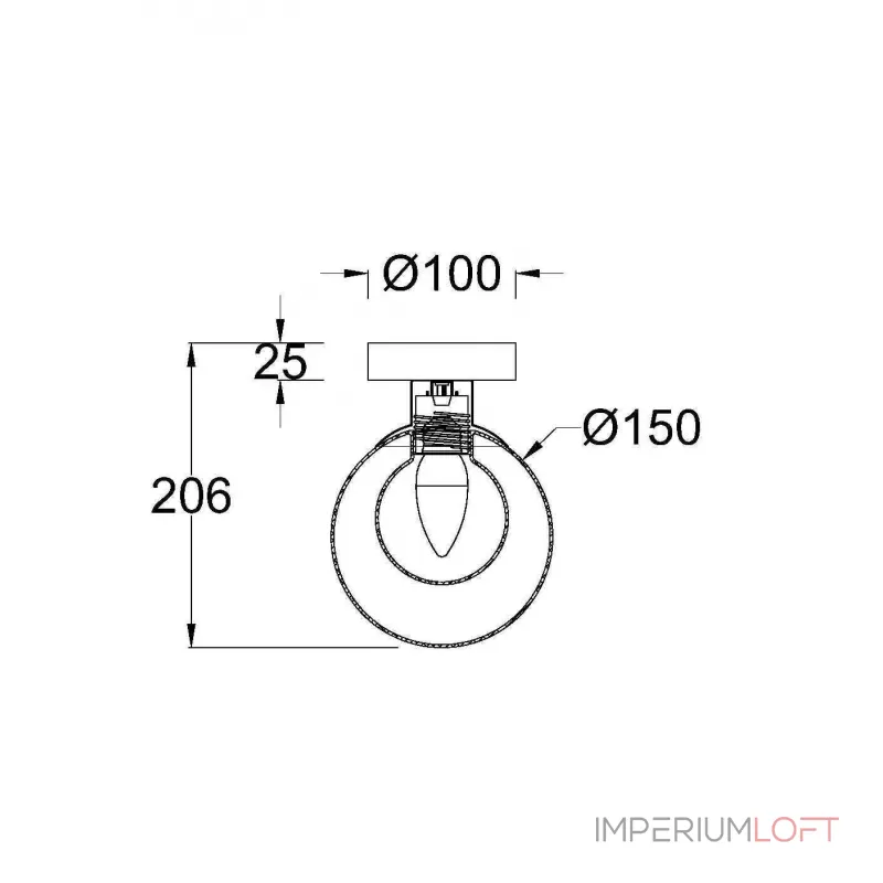 Подвесной светильник Basic form MOD521WL-01G1 Подвесной светильник Basic form MOD521WL-01G1