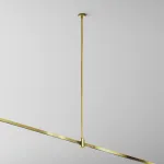 Крепление потолочное Long одинарное 760мм Flarity латунь Maytoni FLARITY TRA159C-SL1-BS от ImperiumLoft