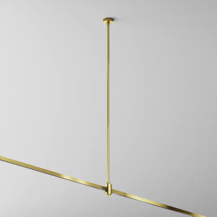 Крепление потолочное Long одинарное 760мм Flarity латунь Maytoni FLARITY TRA159C-SL1-BS от ImperiumLoft