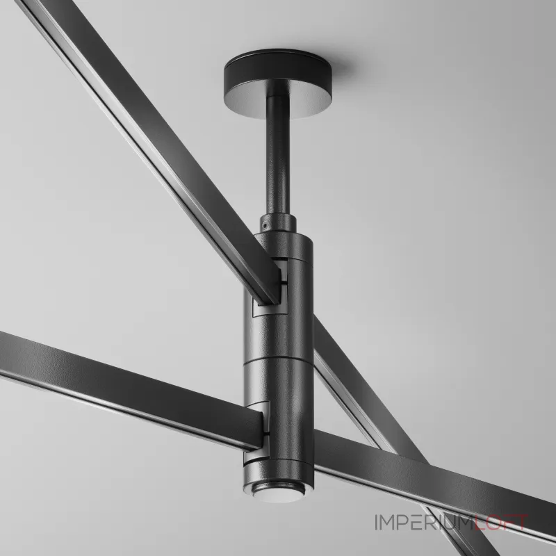 Крепление потолочное Short двойное 78мм Flarity черный Maytoni FLARITY TRA156C-D1-B Крепление потолочное Short двойное 78мм Flarity черный Maytoni FLARITY TRA156C-D1-B