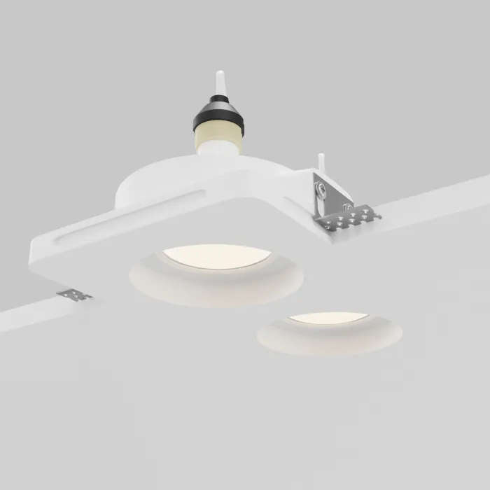 Встраиваемый светильник Maytoni DL002-GU10-02-W от ImperiumLoft