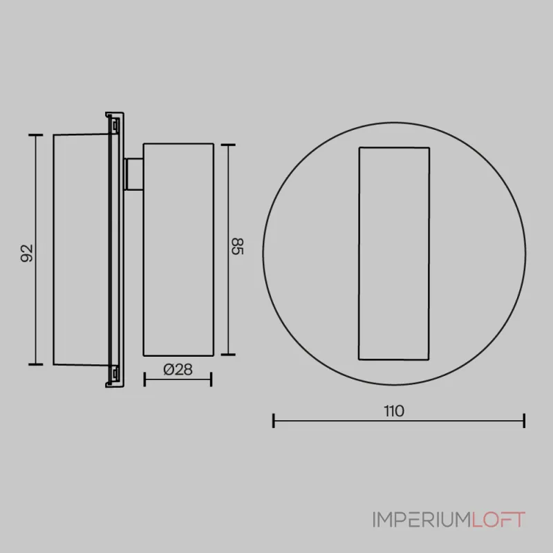 Настенный светильник (бра) Maytoni Ego C176WL-9W-2.7-4K-W от ImperiumLoft Настенный светильник (бра) Maytoni Ego C176WL-9W-2.7-4K-W от ImperiumLoft