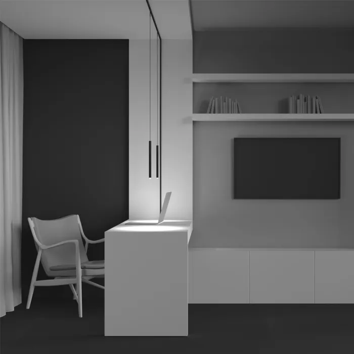 Трековый подвесной светильник Maytoni LEVITY TR191-1-3W3K-M-B от ImperiumLoft