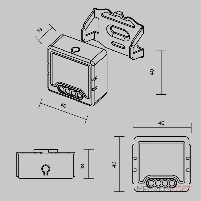 WIFI модуль Maytoni Smart home MSN001 WIFI модуль Maytoni Smart home MSN001