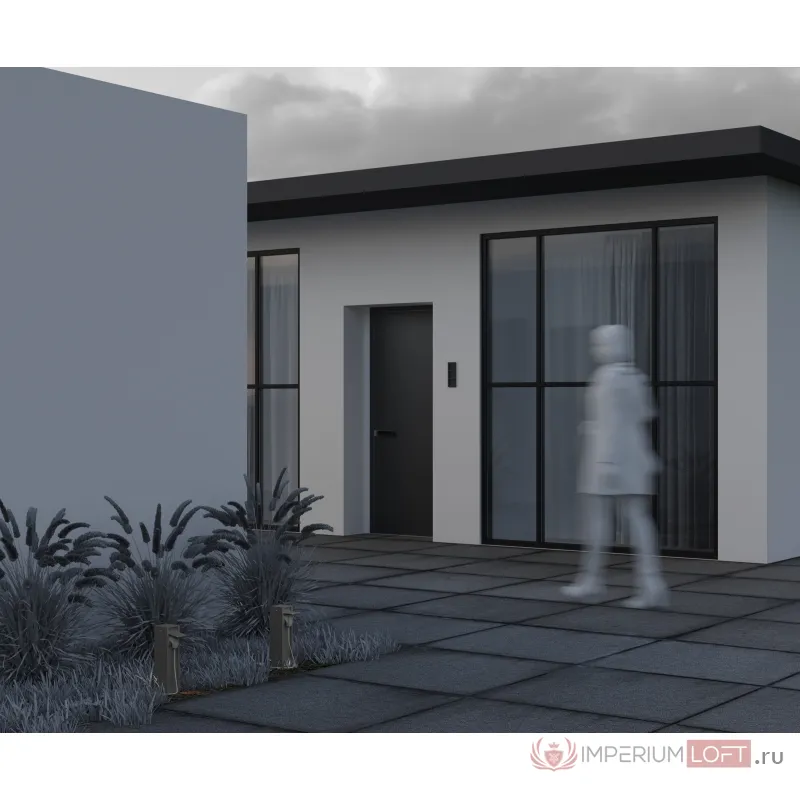 Уличная розетка Maytoni Outdoor O459FL-GF01SC от ImperiumLoft