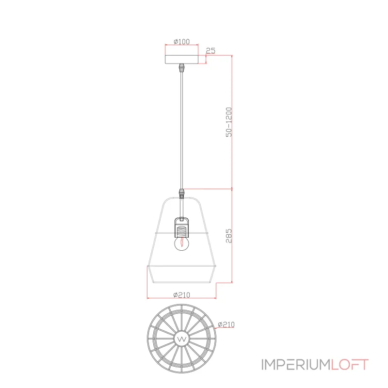 Подвесной светильник Freya Форма / Shape FR5335PL-01B2 Подвесной светильник Freya Форма / Shape FR5335PL-01B2