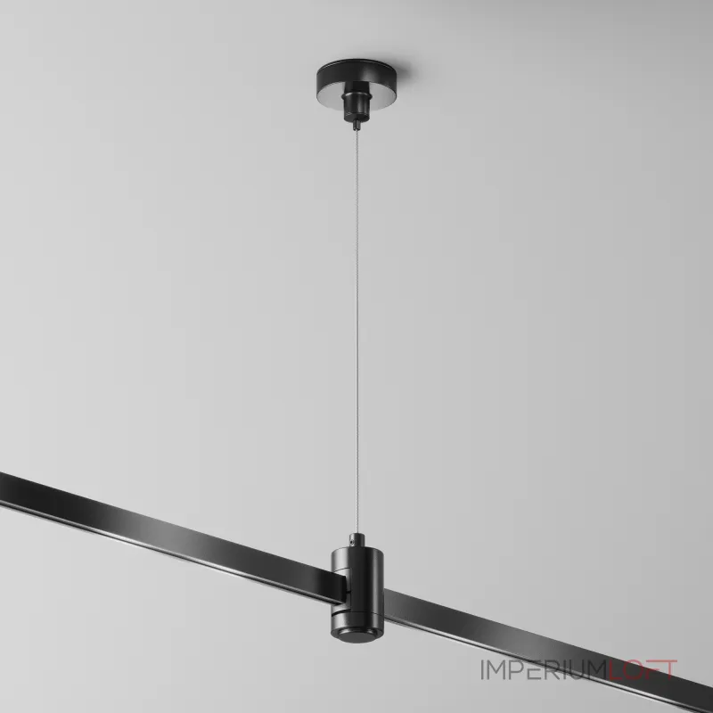 Подвес тросовый Hang одинарный Flarity черный Maytoni FLARITY TRA157SW-S1-B от ImperiumLoft Подвес тросовый Hang одинарный Flarity черный Maytoni FLARITY TRA157SW-S1-B от ImperiumLoft