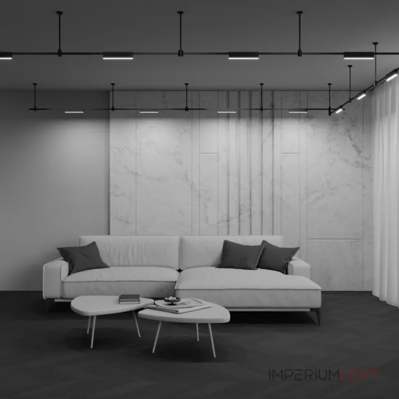 Трековый светильник Maytoni Basis TR151-1-18W3K-B от ImperiumLoft