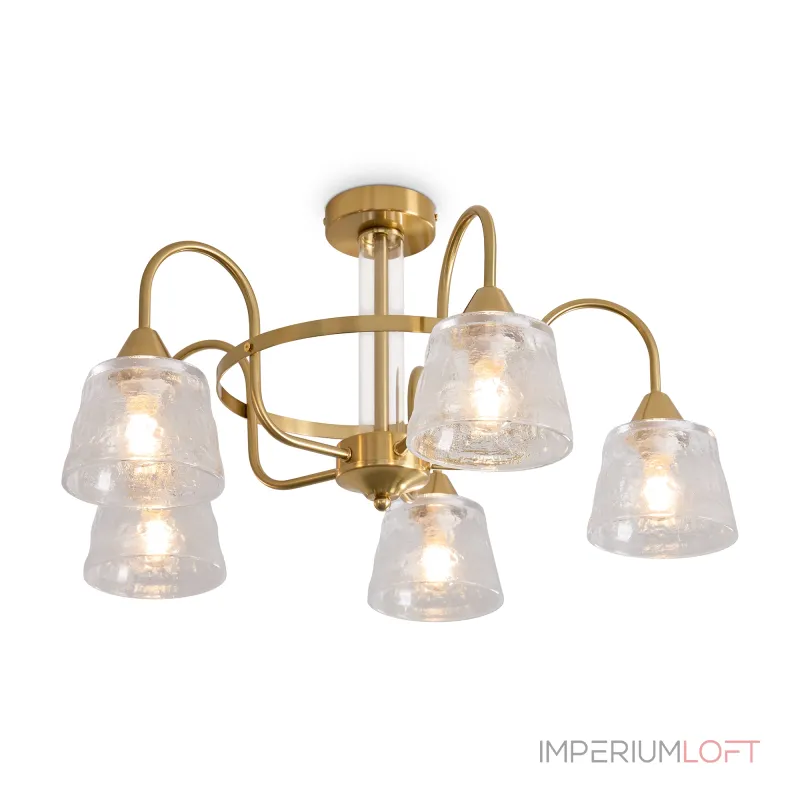 Люстра на штанге Freya Карамель / Caramel FR5522PL-05BS1 Люстра на штанге Freya Карамель / Caramel FR5522PL-05BS1