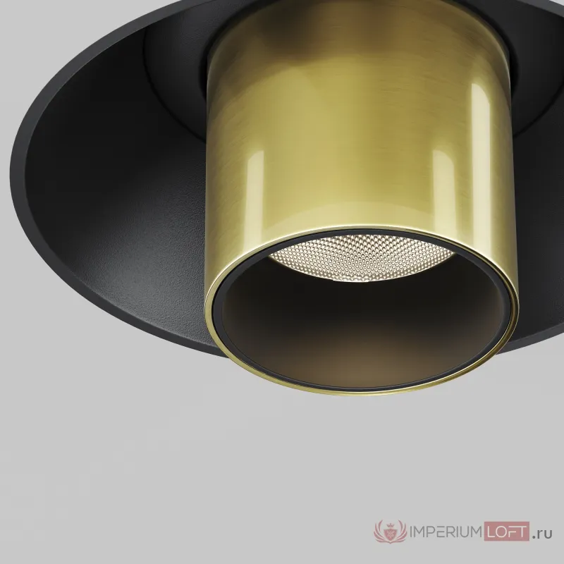Встраиваемый светильник Maytoni Ceiling C140TRS-L200-7W3K-BBS от ImperiumLoft