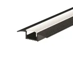 Алюминиевый профиль встраиваемый в пол 37x10 (Черный, 2 м), ALM-3710-S-2M 636023 Maytoni 636023