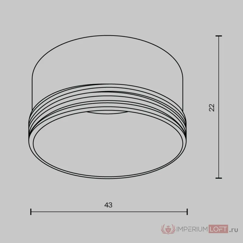 Декоративное кольцо для Focus Led 5Вт от ImperiumLoft