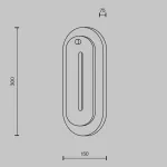 Бра Maytoni Ventana MOD523WL-L15BG3K1