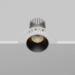 Встраиваемый светильник Dip Hight 3000K 10Вт 9° Maytoni DL124-10W-3K-TRS-B
