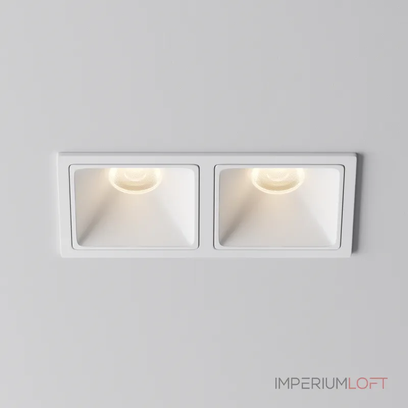 Встраиваемый светильник Maytoni Downlight DL043-02-10W3K-SQ-W-1 Встраиваемый светильник Maytoni Downlight DL043-02-10W3K-SQ-W-1
