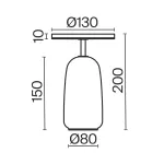 Настольный светильник Maytoni Umbra MOD522TL-L6GR3K