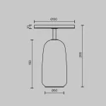 Настольный светильник Maytoni Umbra MOD522TL-L6GR3K