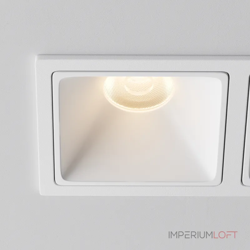 Встраиваемый светильник Maytoni Downlight DL043-02-10W3K-SQ-W-1 Встраиваемый светильник Maytoni Downlight DL043-02-10W3K-SQ-W-1