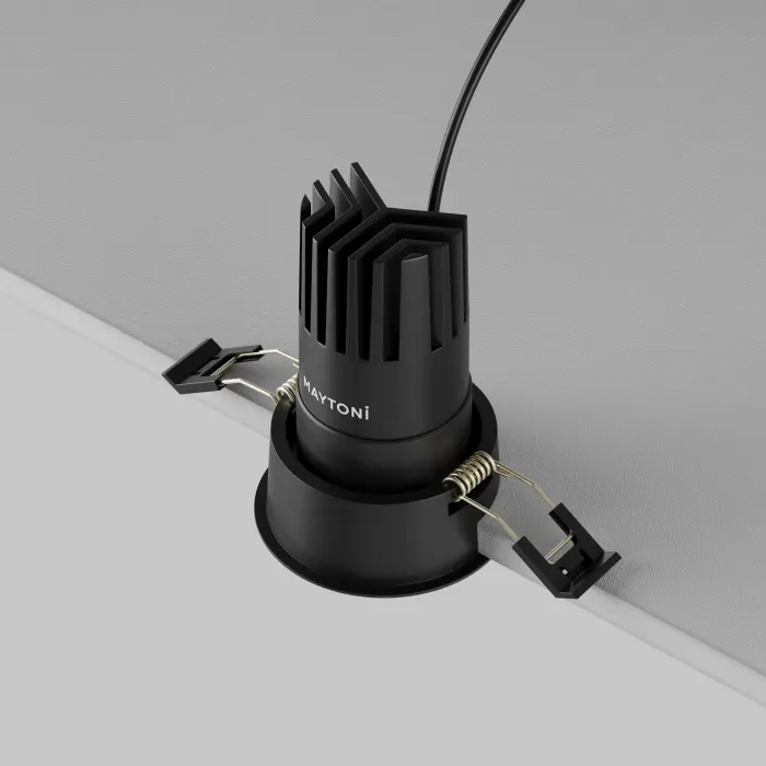 Встраиваемый светильник Maytoni Dip DL116-10W-4K-B от ImperiumLoft