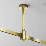 Крепление потолочное Short одинарное 138мм Flarity латунь Maytoni FLARITY TRA156C-SL1-BS