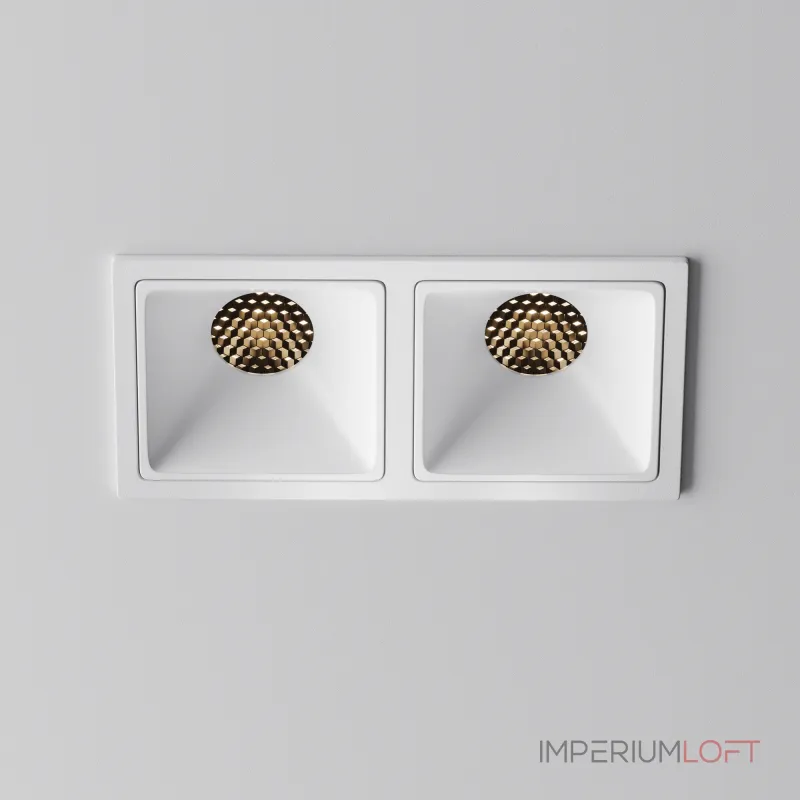 Встраиваемый светильник Maytoni Downlight DL043-02-10W3K-SQ-W-1 Встраиваемый светильник Maytoni Downlight DL043-02-10W3K-SQ-W-1