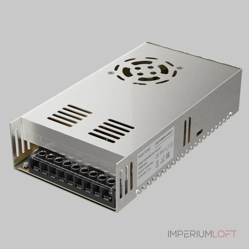 Источник напряжения Maytoni PSL006 48В 400Вт IP 20 831011 Источник напряжения Maytoni PSL006 48В 400Вт IP 20 831011